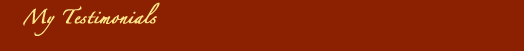 Sensual Tantra Massage Testimonials